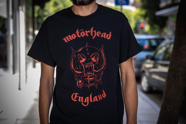 Motorhead- Red England Tee