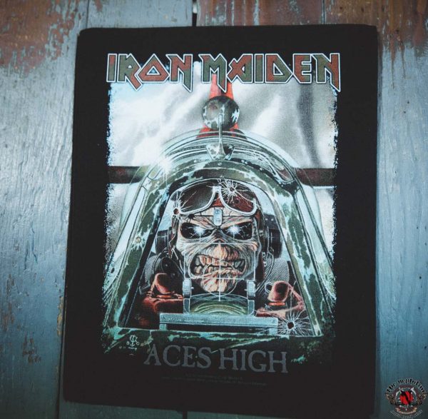 IRON MAIDEN-ACES HIGH BACKPATCH