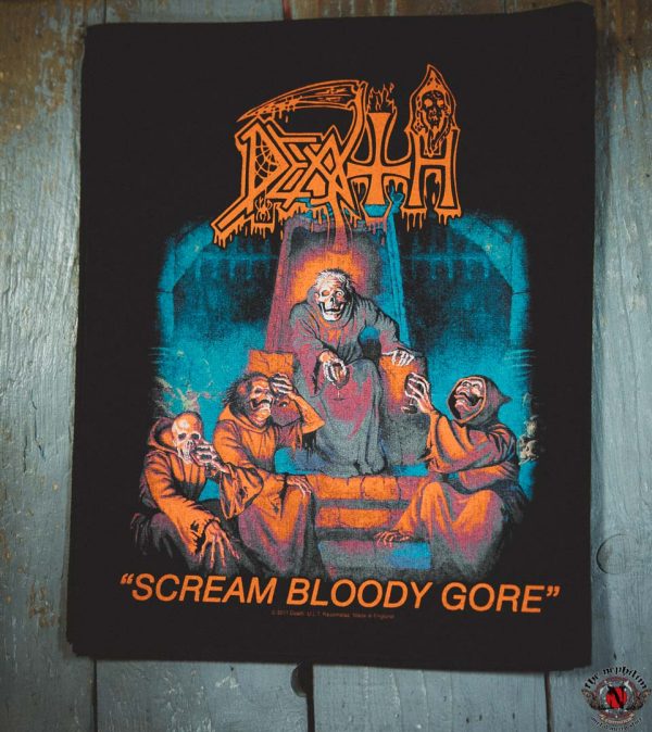 Death-scream bloody gore-backpatch