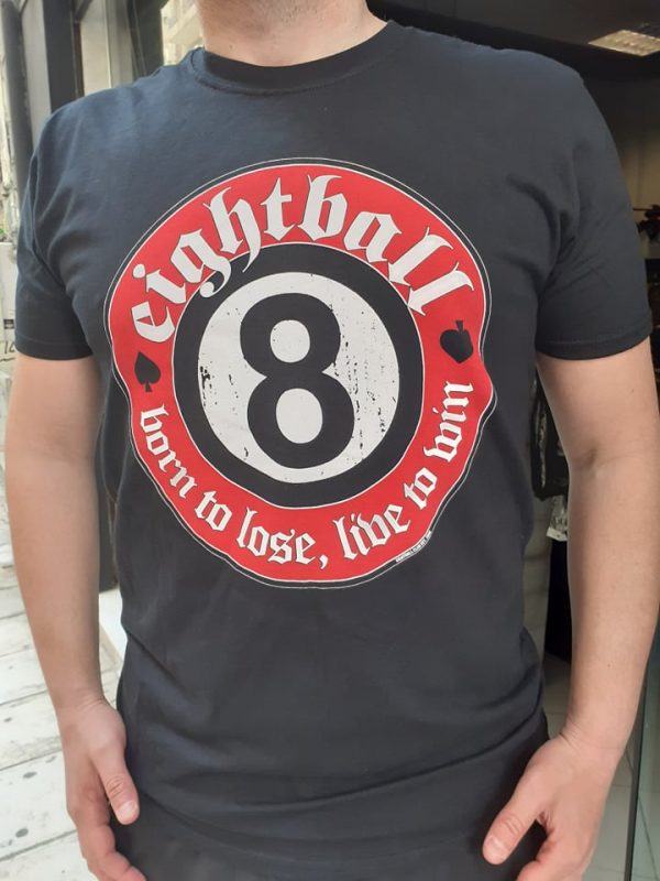 eightball-born to lose live to win tshirt