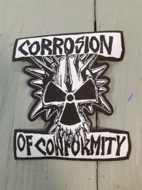 corrosion of conformity-skull logo patch
