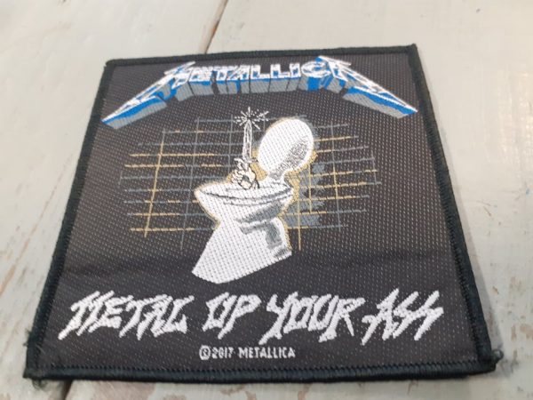 metallica-metal up your ass patch