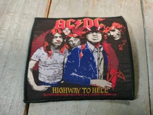 AC DC highway to hell patch