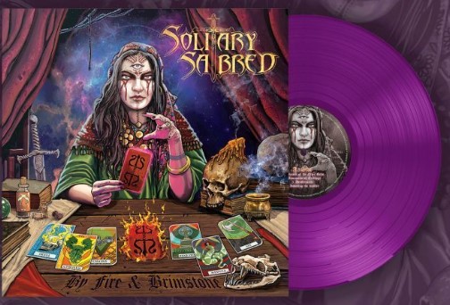 Solitary Sabred - By Fire & Brimstone Coloured, Transparent Violet