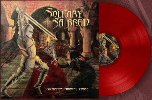 Solitary Sabred - Redemption Through Force Χρωματιστό Κόκκινο