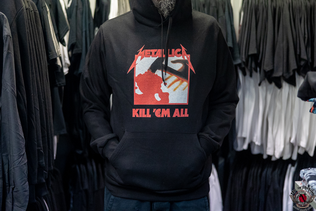 metallica kill em all hoodie