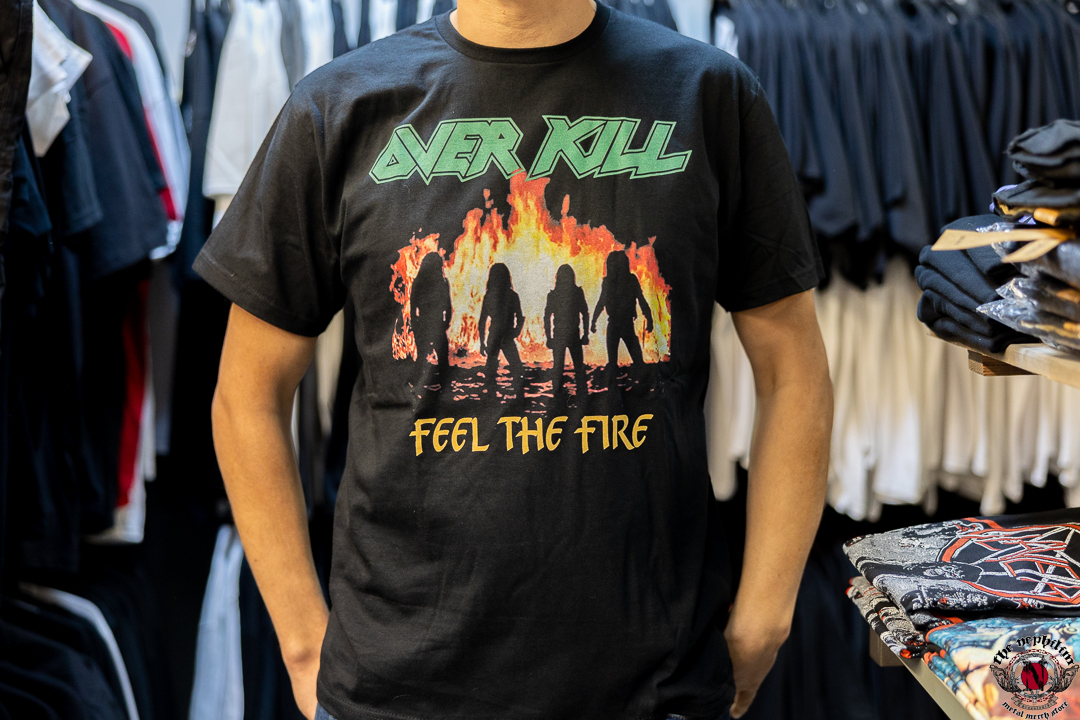 Overkill feel the fire tshirt