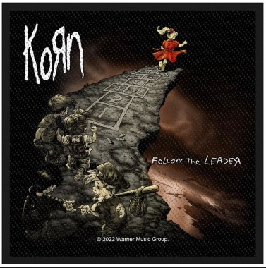 korn follow the leader patch