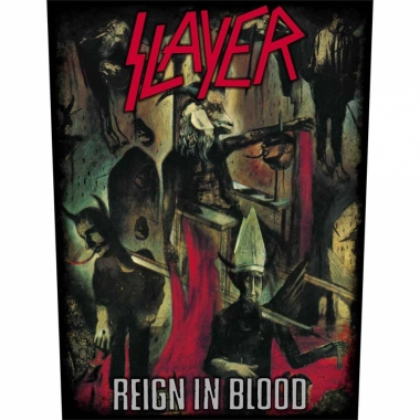slayer reing in blood backpatch