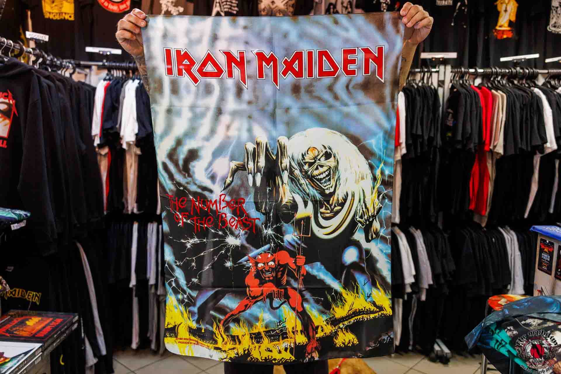 Flag Iron Maiden - Number of the beast